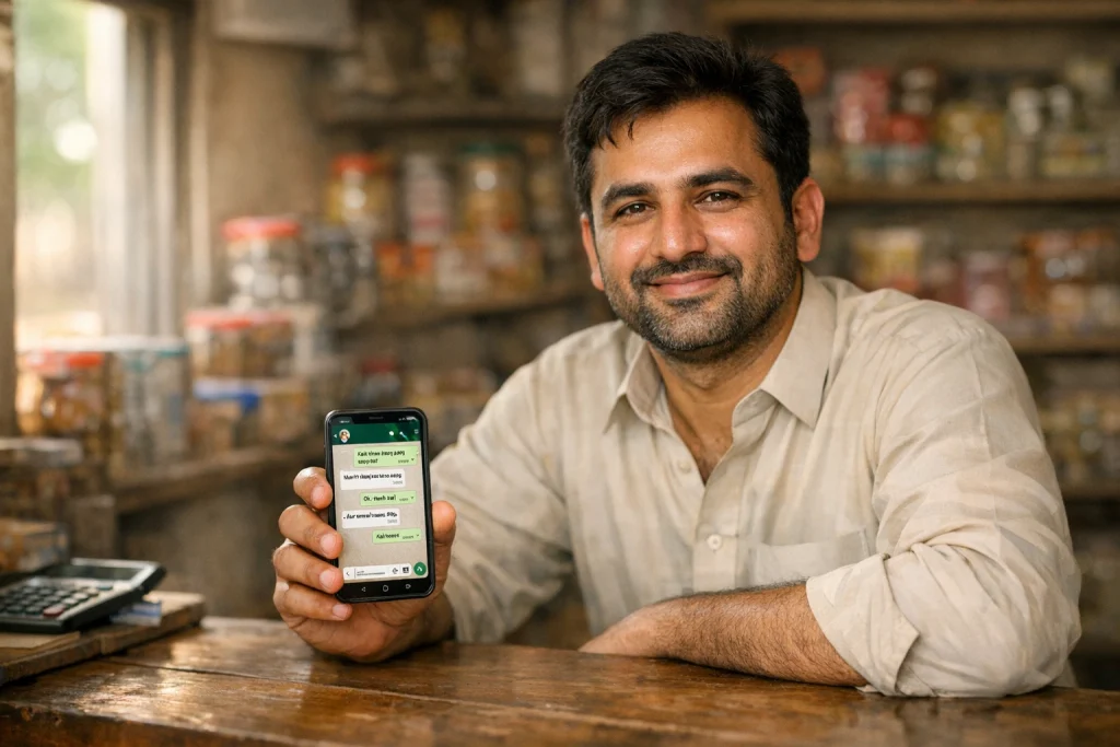 WhatsApp chatbot services in Jhelum for small businesses by Tecveq