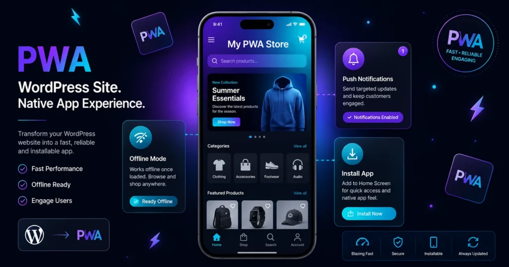 Tecveq PWA Studio Plugin: How to Turn Your WordPress Site Into a Progressive Web App for Free (2026)