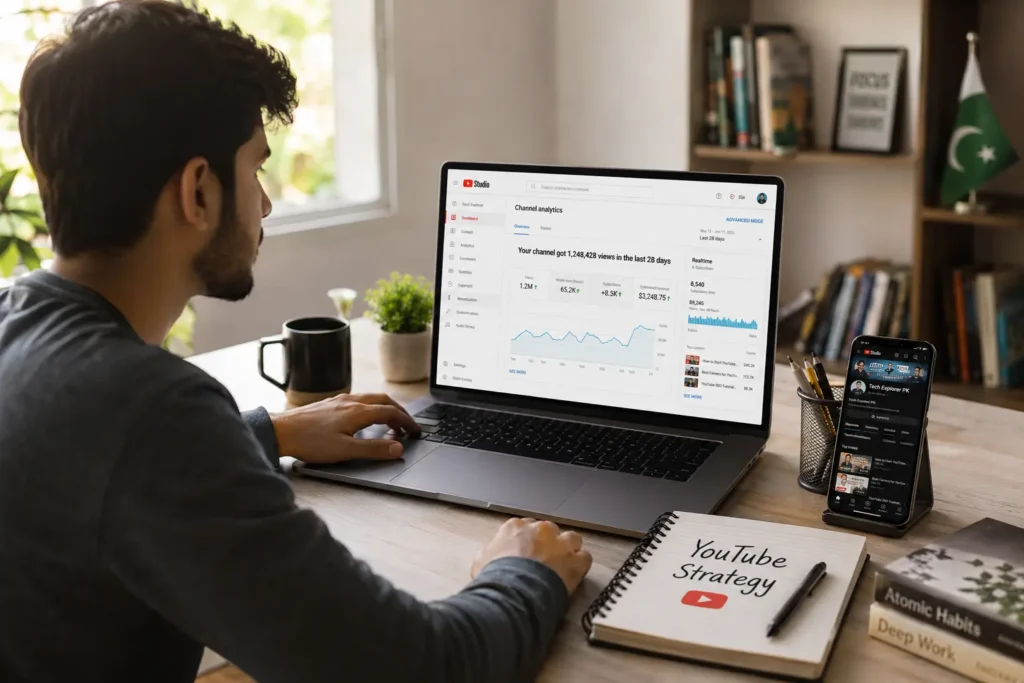 YouTube Earning Course in Sahiwal 2026: Learn, Automate & Start Earning Online